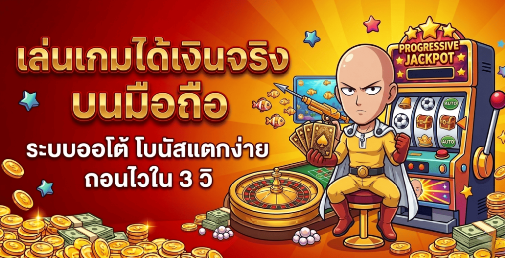 เล่นเกมได้เงินจริง saitama168