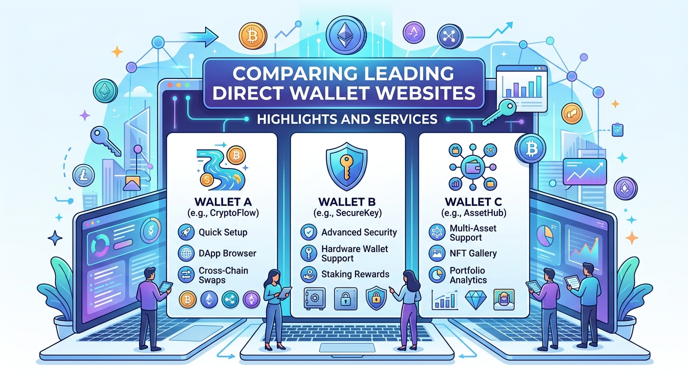เปรียบเทียบ เว็บตรง Wallet ชั้นนำ: จุดเด่นและบริการ