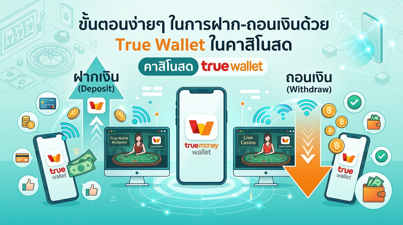 คาสิโนสด True Wallet คืออะไร? ทำไมถึงเป็นที่นิยม?