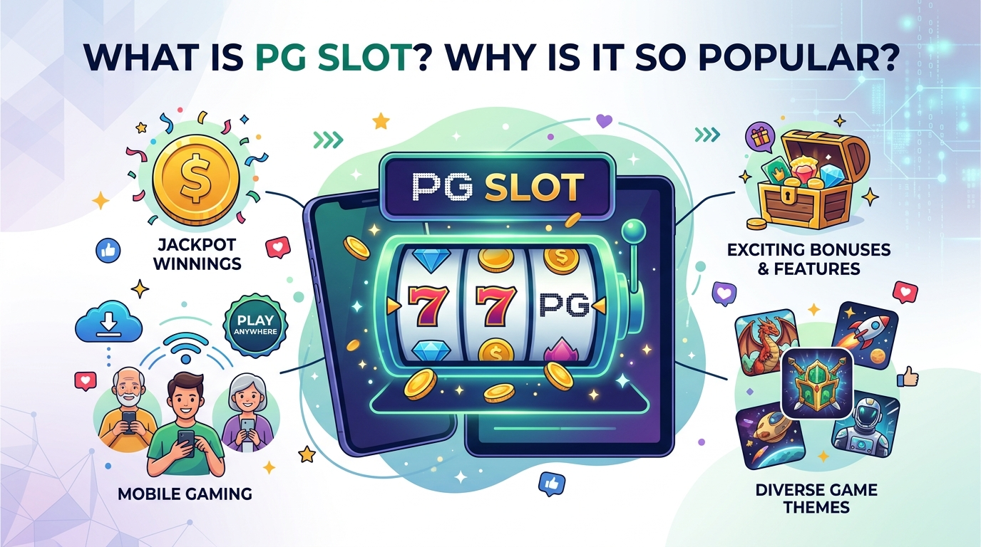 PG Slot คืออะไร? ทำไมถึงได้รับความนิยม?