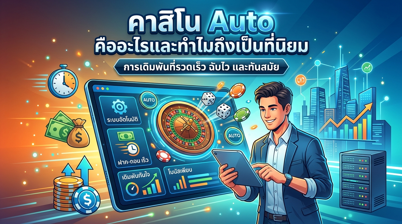 คาสิโน Auto คืออะไรและทำไมถึงเป็นที่นิยม
