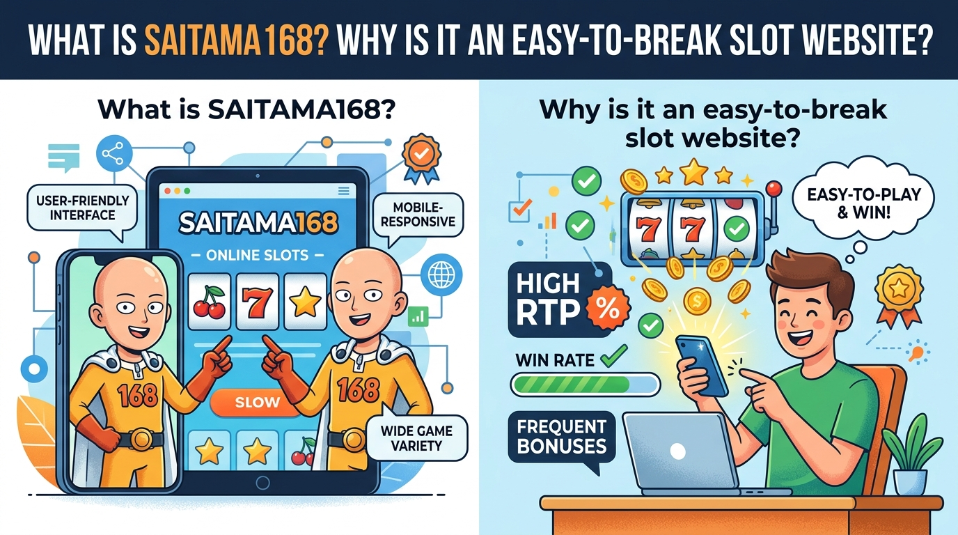 เว็บสล็อตแตกง่าย SAITAMA168 คืออะไร? ทำไมถึงเป็นเว็บสล็อตแตกง่าย?