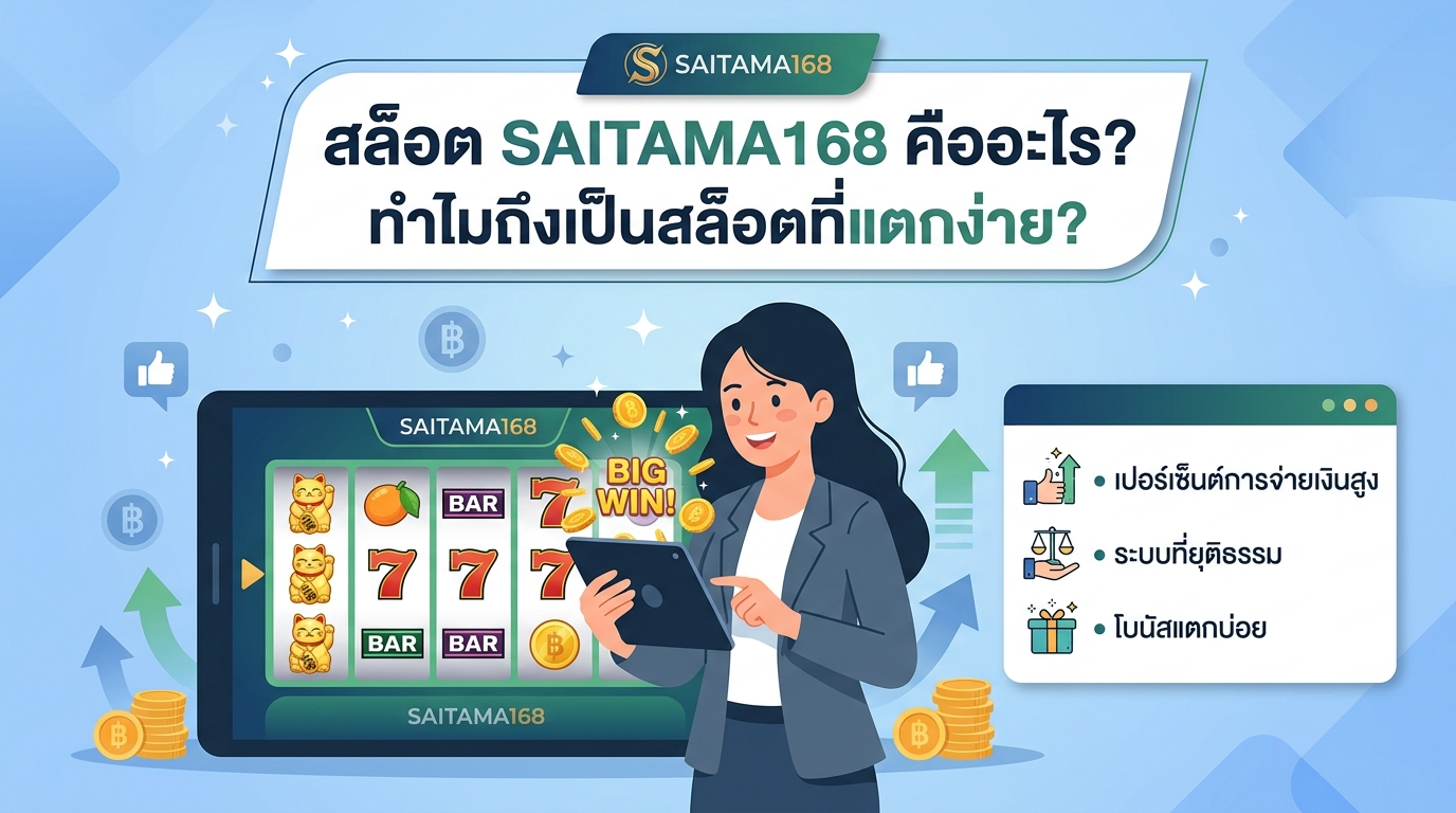 SAITAMA168 สล็อตแตกง่าย คืออะไร