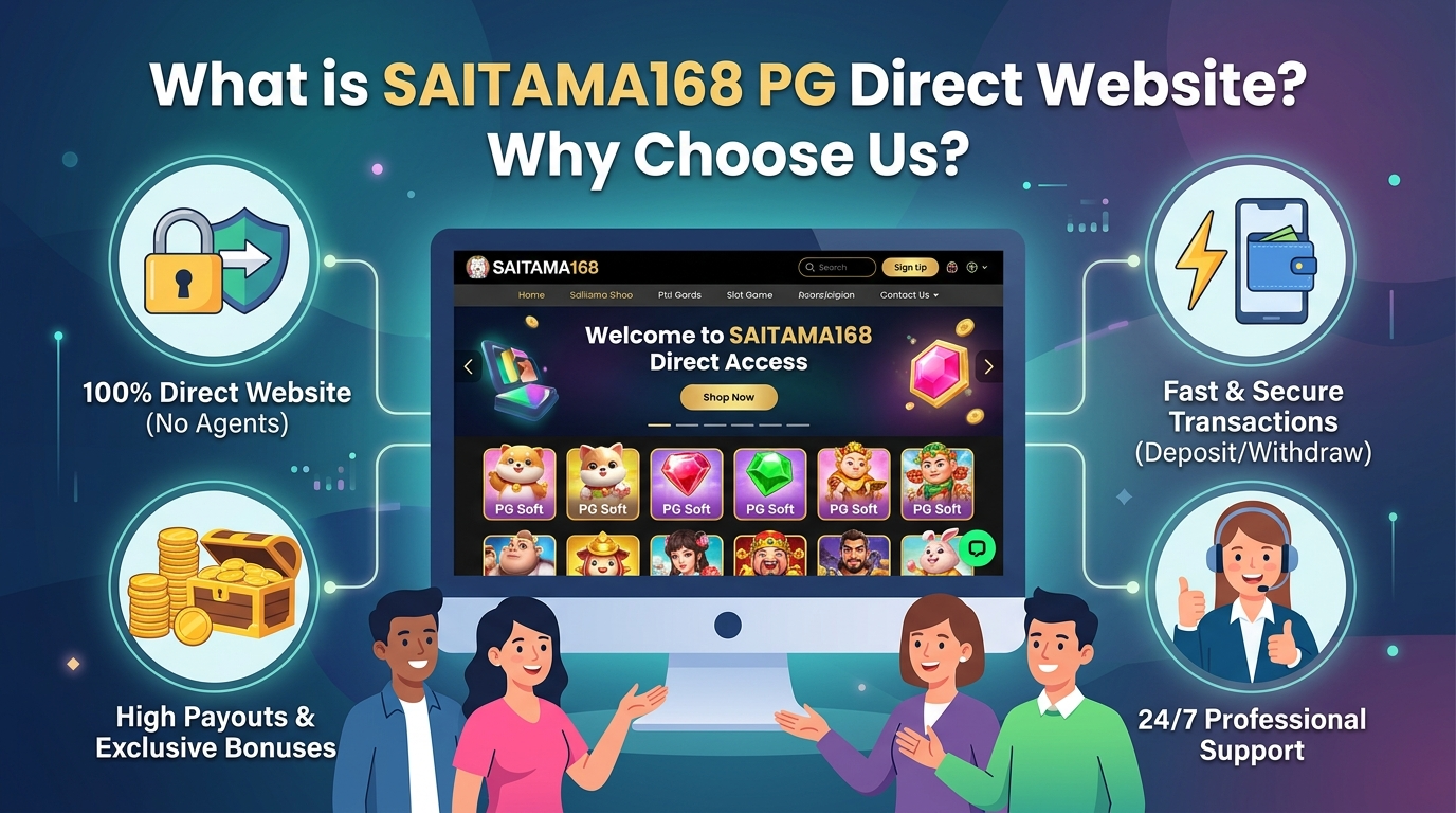 SAITAMA168 PG เว็บตรง คืออะไร? ทำไมต้องเลือกเรา?
