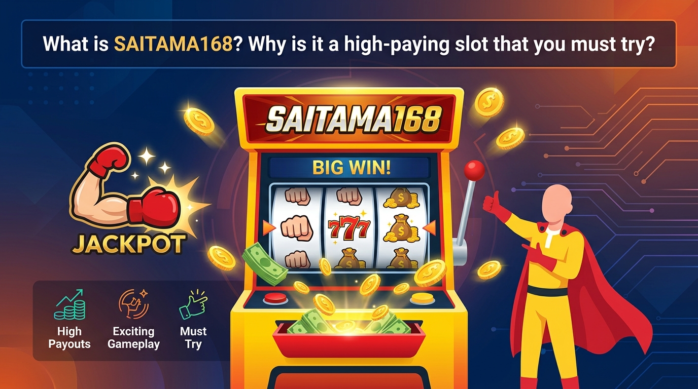 สล็อตแตกหนัก SAITAMA168 คืออะไร? ทำไมถึงเป็นสล็อตแตกหนักที่ต้องลอง?