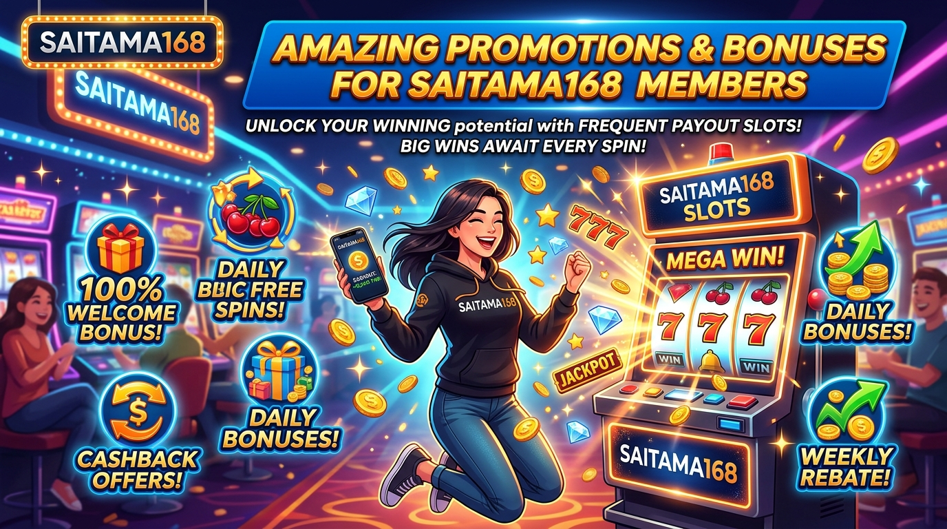 โปรโมชั่น SAITAMA168 สล็อตแตกบ่อย