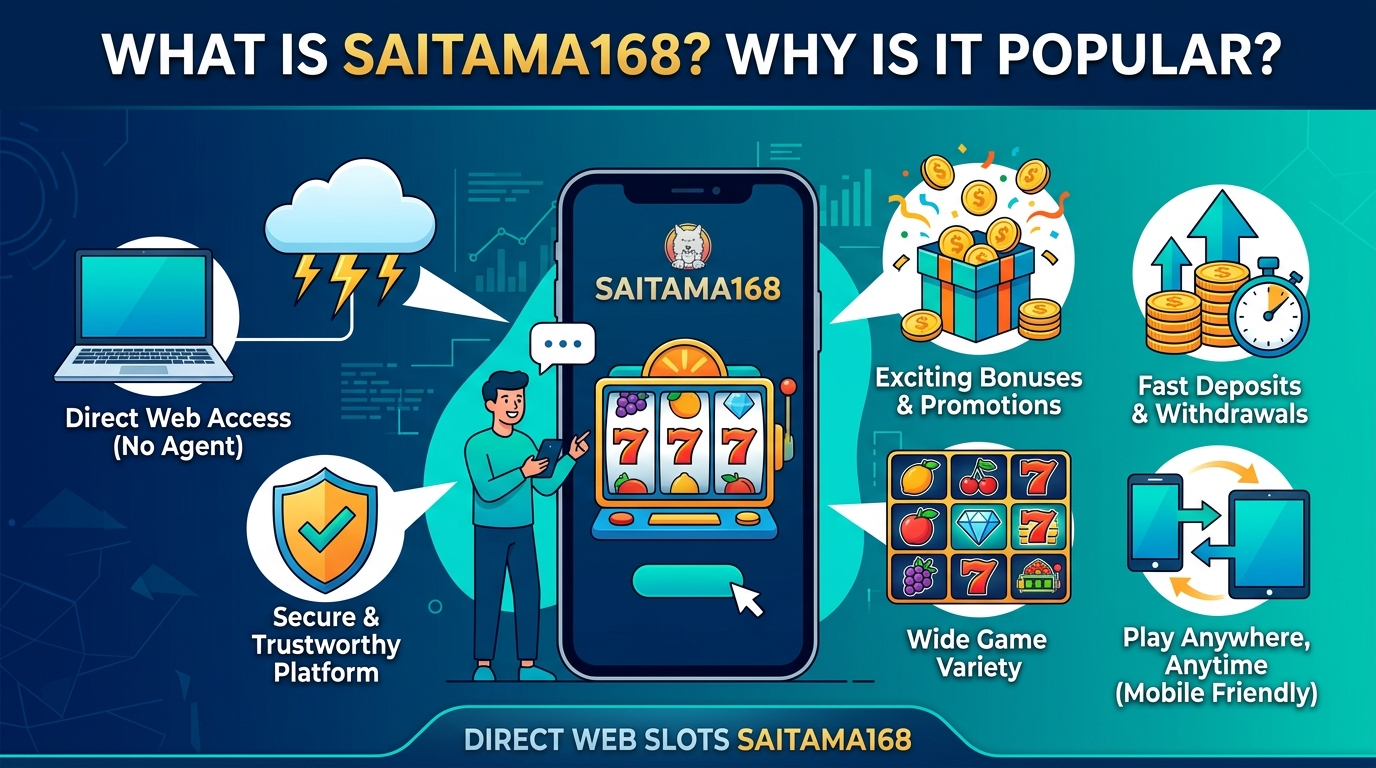 สล็อตเว็บตรง SAITAMA168 คืออะไร? ทำไมถึงเป็นที่นิยม?
