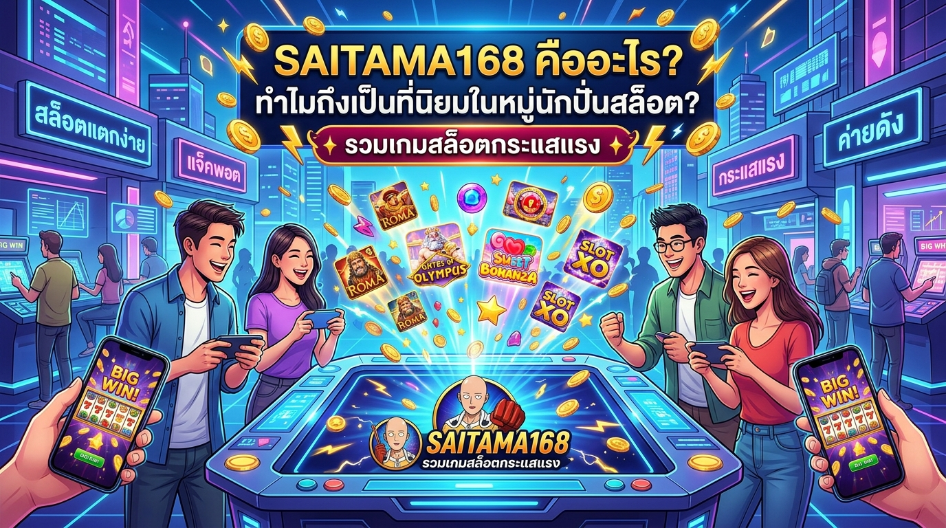 SAITAMA168 รวมเกมสล็อตกระแสแรง