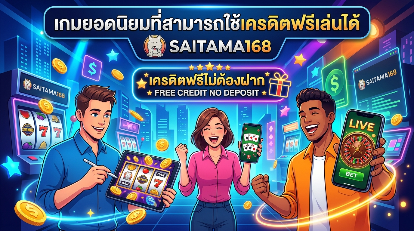SAITAMA168 เครดิตฟรีไม่ต้องฝาก คืออะไร?