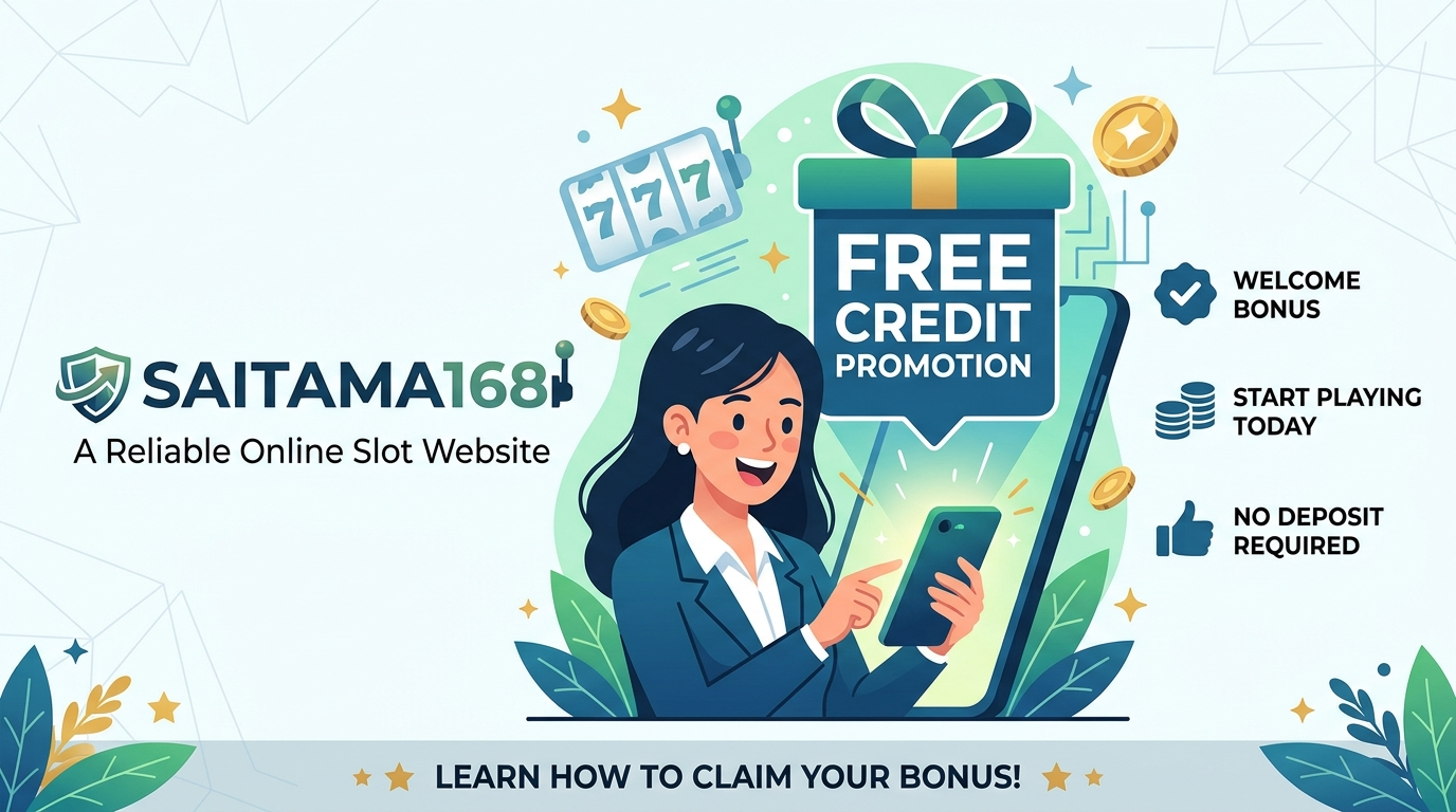 SAITAMA168 เครดิตฟรีโปรโมชั่น: เคล็ดลับการใช้ SAITAMA168 เครดิตฟรี ให้คุ้มค่าที่สุด